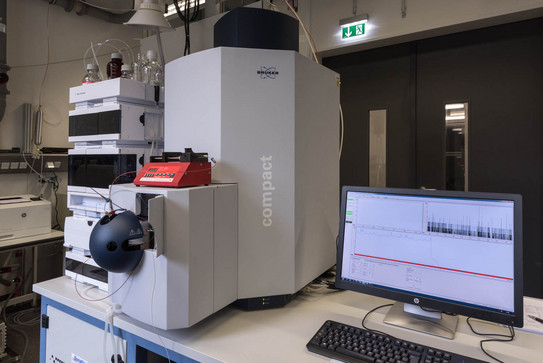 Mass time of flight system Bruker compact