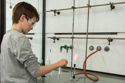 Besucher am Tag der Chemie