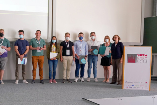 Picture of the prize winners at the SupraChem 2022