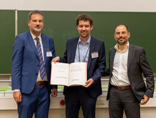 Award ceremony for Max Hansmann