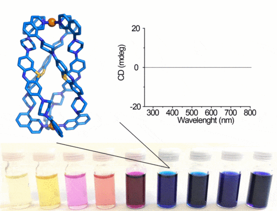 Palladium cage based on Michler´s ketone, methylene blue, rhodamine B and crystal violet.
