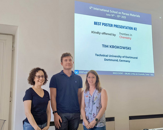 Preisverleihung an Tim Krokowski