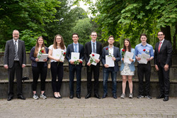 Gruppenbild Jahrgangsbeste Bachelor