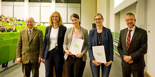 Rehage-Melle-Belger-Arens-Oenbrink (v.l.) Prof. Rehage, Prof. Melle, Dr. Belger, Dr. Arens, Prof. Oenbrink