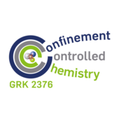 Logo of the re­search train­ing group "Confinement-con­trolled Chem­is­try (GRK 2376)"