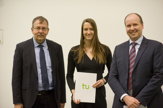Dr. Ulrike Kroesen bei der Preisverleihung