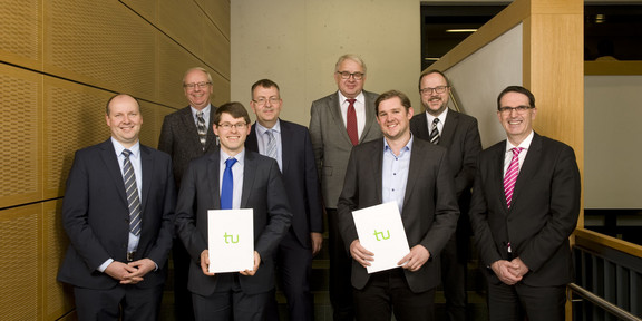 Gruppenbild mit Preisträgern Gruppenbild mit Preisträgern